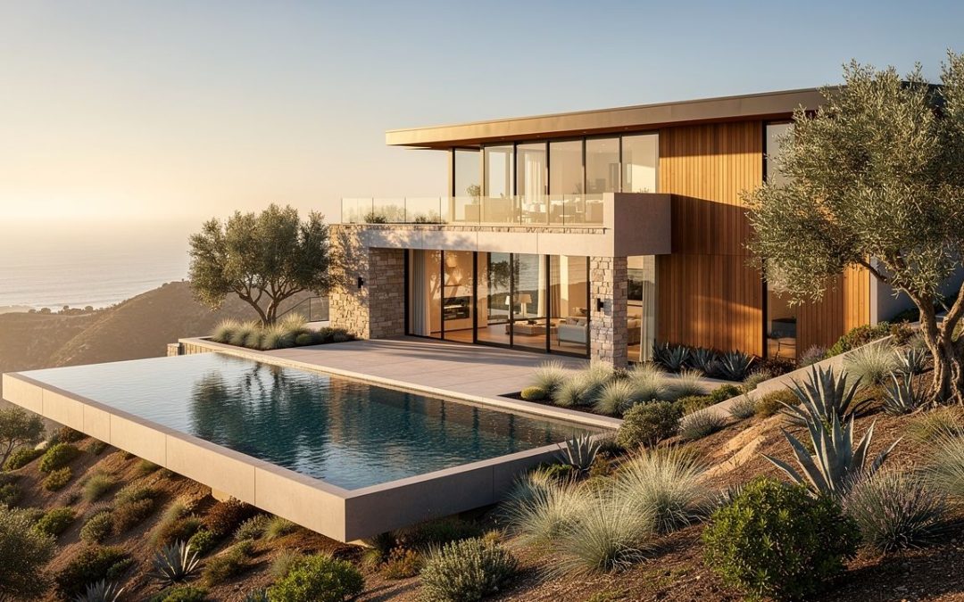 Luxury Home 3D Rendering in Southern California